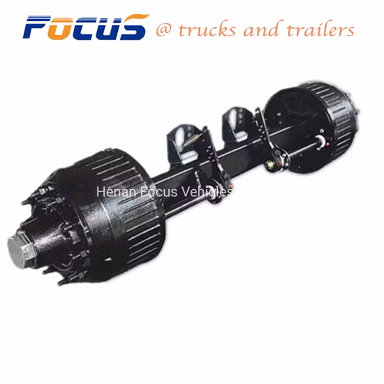 China Camión Semirremolque Bogie Suspensión y conjunto de ejes Fuwa/BPW/York para elegir